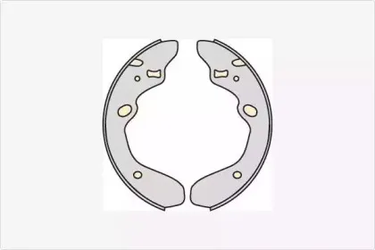 Комплект тормозных колодок MGA купить