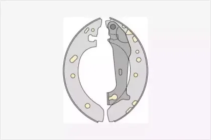 Комплект тормозных колодок MGA купить