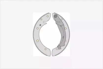 Комплект тормозных колодок MGA купить