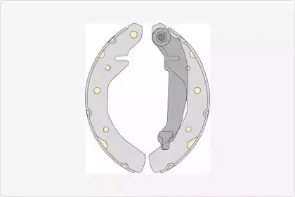 Комплект тормозных колодок MGA купить