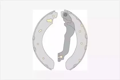 Комплект тормозных колодок MGA купить