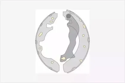 Комплект тормозных колодок MGA купить