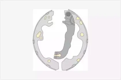 Комплект тормозных колодок MGA купить