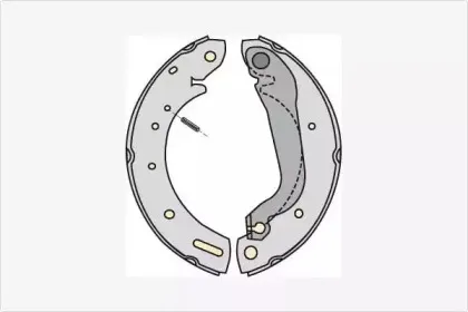 Комплект тормозных колодок MGA купить