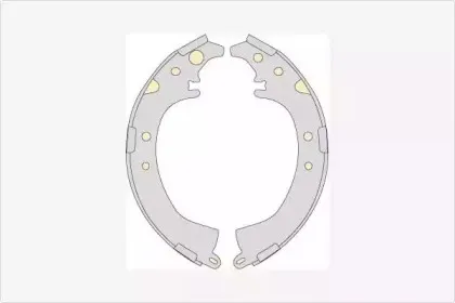 Комплект тормозных колодок MGA купить