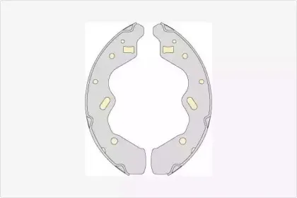Комплект тормозных колодок MGA купить