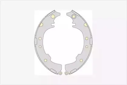 Комплект тормозных колодок MGA купить