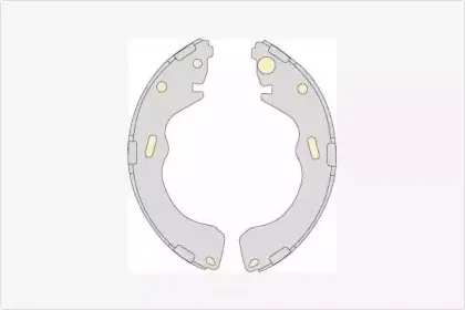 Комплект тормозных колодок MGA купить