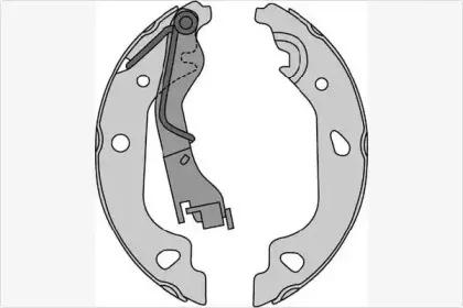 Комплект тормозных колодок MGA купить