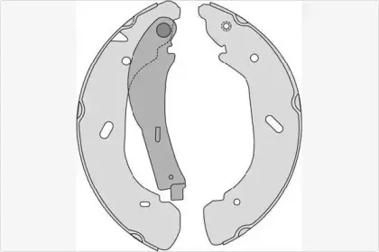 Комплект тормозных колодок MGA купить