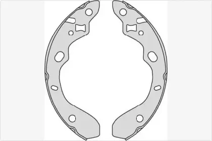 Комплект тормозных колодок MGA купить