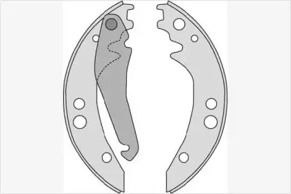 Комплект тормозных колодок MGA купить