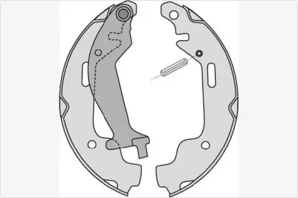 Комплект тормозных колодок MGA купить