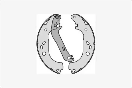 Комплект тормозных колодок MGA купить