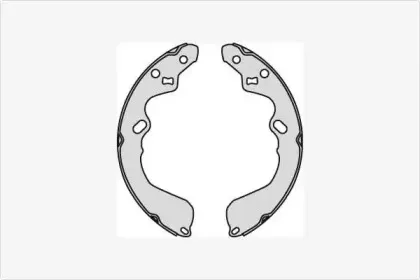 Комплект тормозных колодок MGA купить