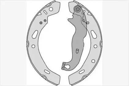 Комплект тормозных колодок MGA купить