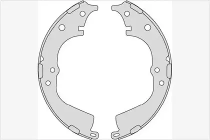 Комплект тормозных колодок MGA купить