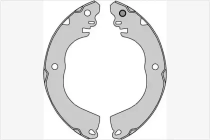 Комплект тормозных колодок MGA купить