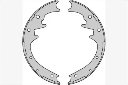Комплект тормозных колодок MGA купить