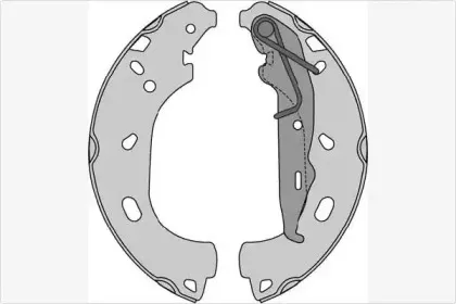 Комплект тормозных колодок MGA купить