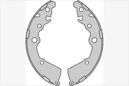 Комплект тормозных колодок MGA купить