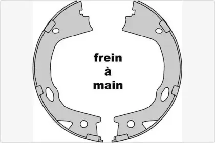 Комплект тормозных колодок, стояночная тормозная система MGA купить
