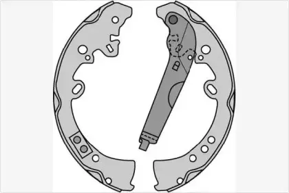 Комплект тормозных колодок MGA купить