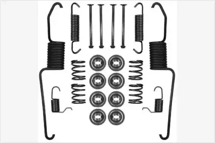 Комплект тормозов, барабанный тормозной механизм MGA купить