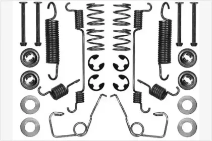Комплект тормозов, барабанный тормозной механизм MGA купить