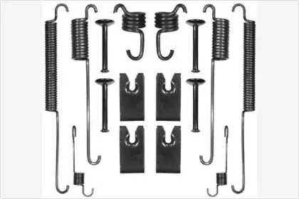 Комплект тормозов, барабанный тормозной механизм MGA купить