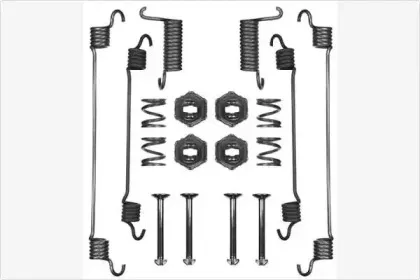 Комплект тормозов, барабанный тормозной механизм MGA купить