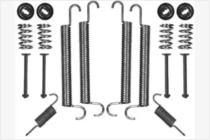 Комплект тормозов, барабанный тормозной механизм MGA купить