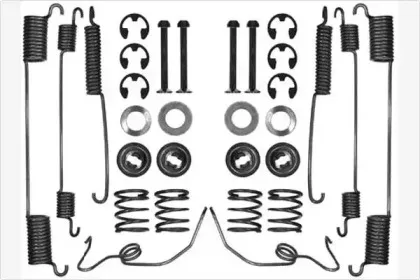 Комплект тормозов, барабанный тормозной механизм MGA купить