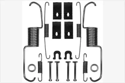 Комплект тормозов, барабанный тормозной механизм MGA купить