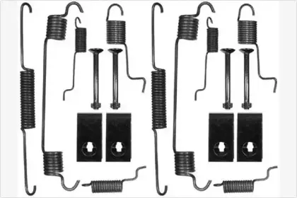 Комплект тормозов, барабанный тормозной механизм MGA купить