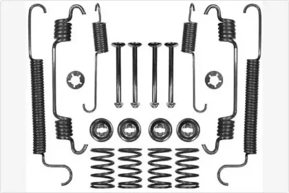 Комплект тормозов, барабанный тормозной механизм MGA купить