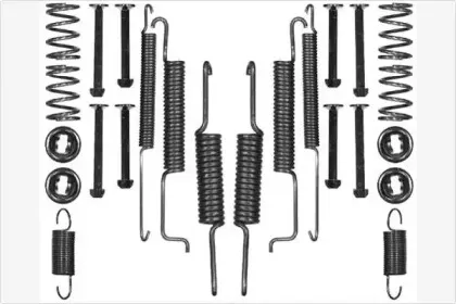 Комплект тормозов, барабанный тормозной механизм MGA купить