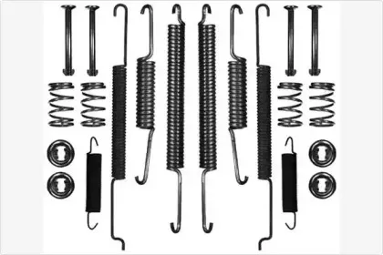 Комплект тормозов, барабанный тормозной механизм MGA купить