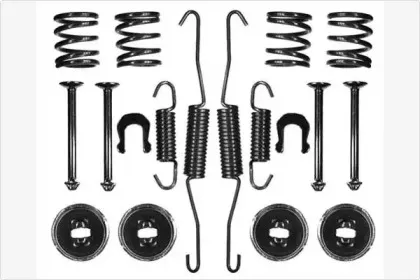 Комплект тормозов, барабанный тормозной механизм MGA купить