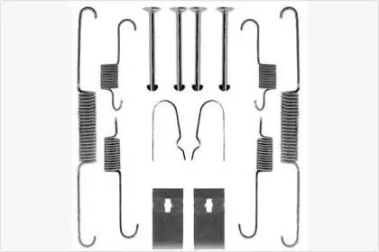 Комплект тормозов, барабанный тормозной механизм MGA купить