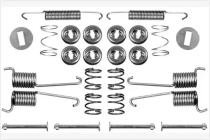 Комплект тормозов, барабанный тормозной механизм MGA купить