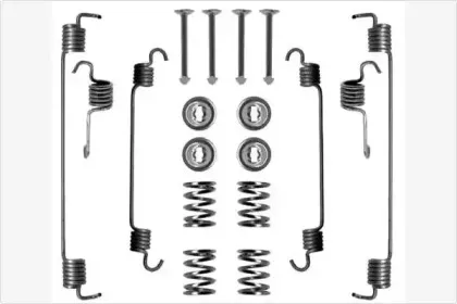 Комплект тормозов, барабанный тормозной механизм MGA купить