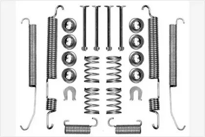 Комплект тормозов, барабанный тормозной механизм MGA купить