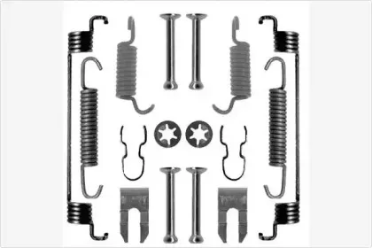 Комплект тормозов, барабанный тормозной механизм MGA купить