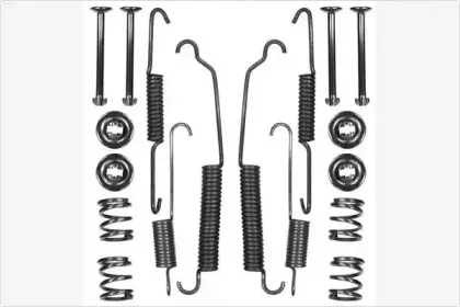 Комплект тормозов, барабанный тормозной механизм MGA купить