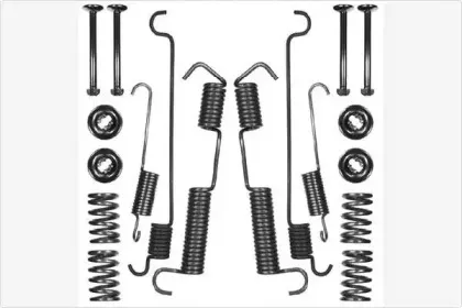 Комплект тормозов, барабанный тормозной механизм MGA купить
