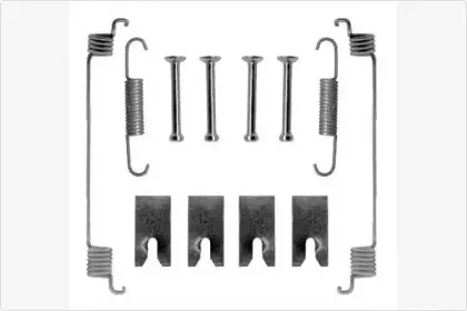 Комплект тормозов, барабанный тормозной механизм MGA купить