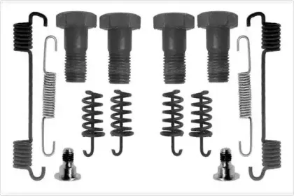 Пружина, тормозная колодка MGA купить