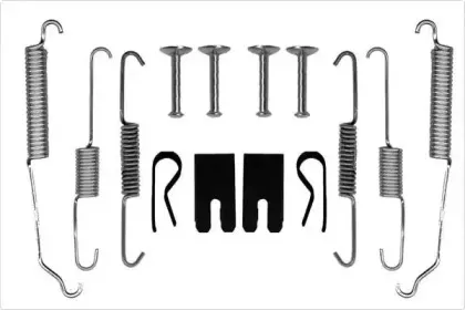 Комплект тормозов, барабанный тормозной механизм MGA купить