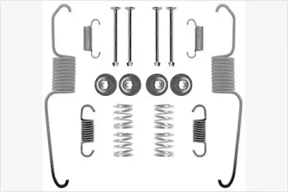Комплект тормозов, барабанный тормозной механизм MGA купить